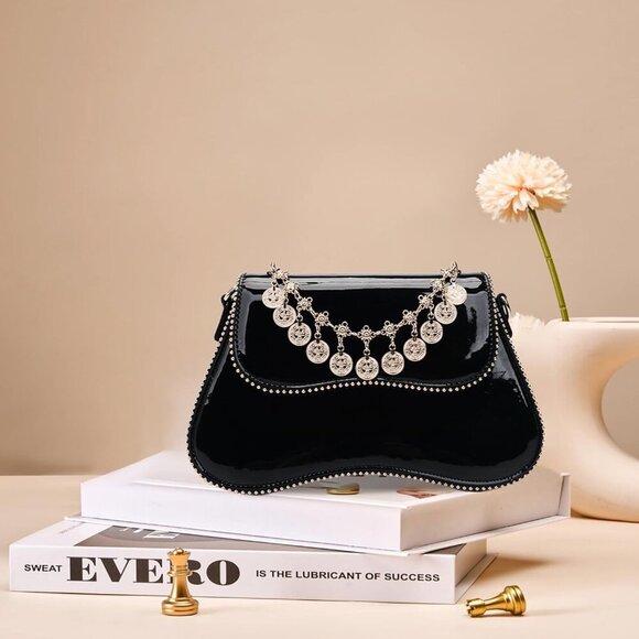 Elegant Small Leather Crossbody Purse for Women – Adjustable Strap, 10.6” Design - Picture 8 of 8